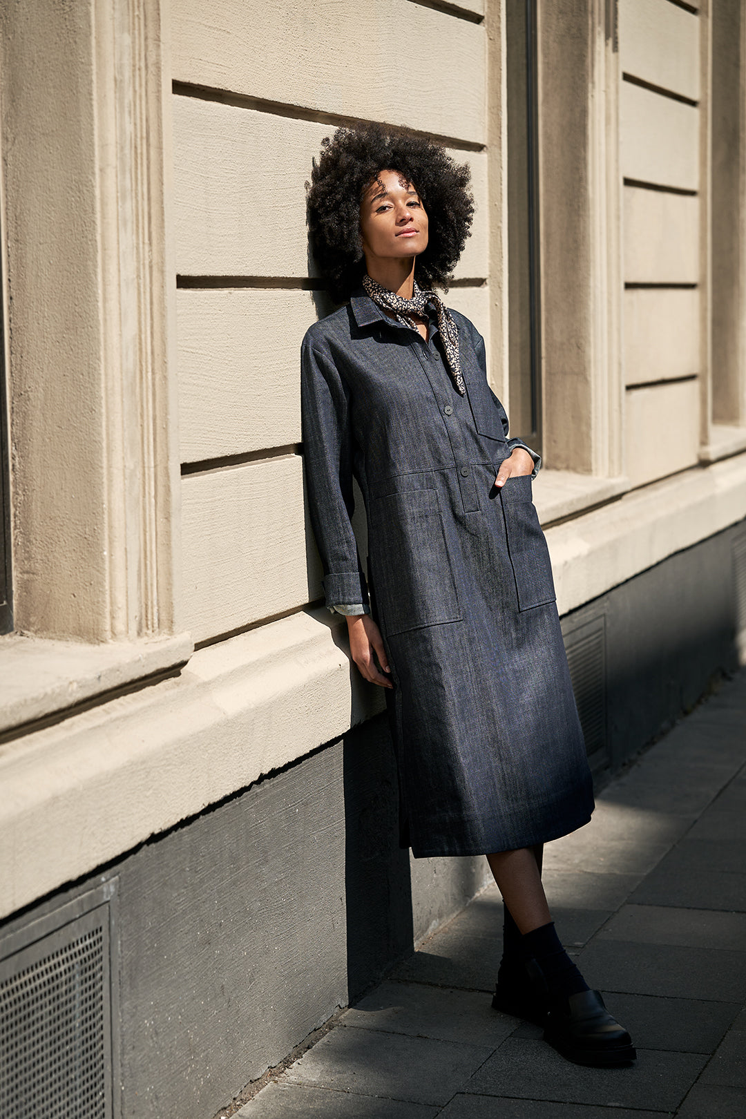 FABIENNE Hemdblusenkleid