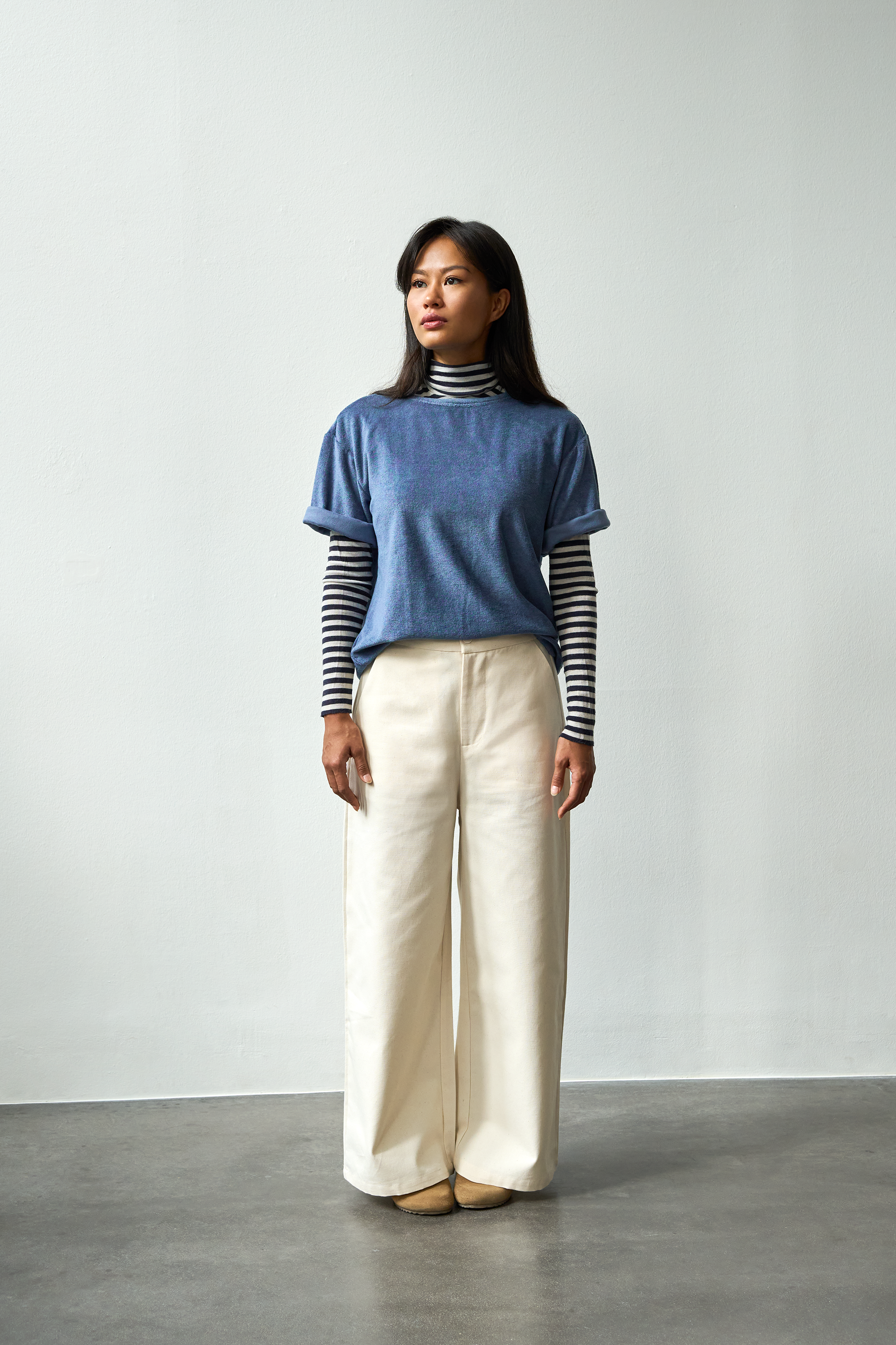 JULIA Frottee T-Shirt