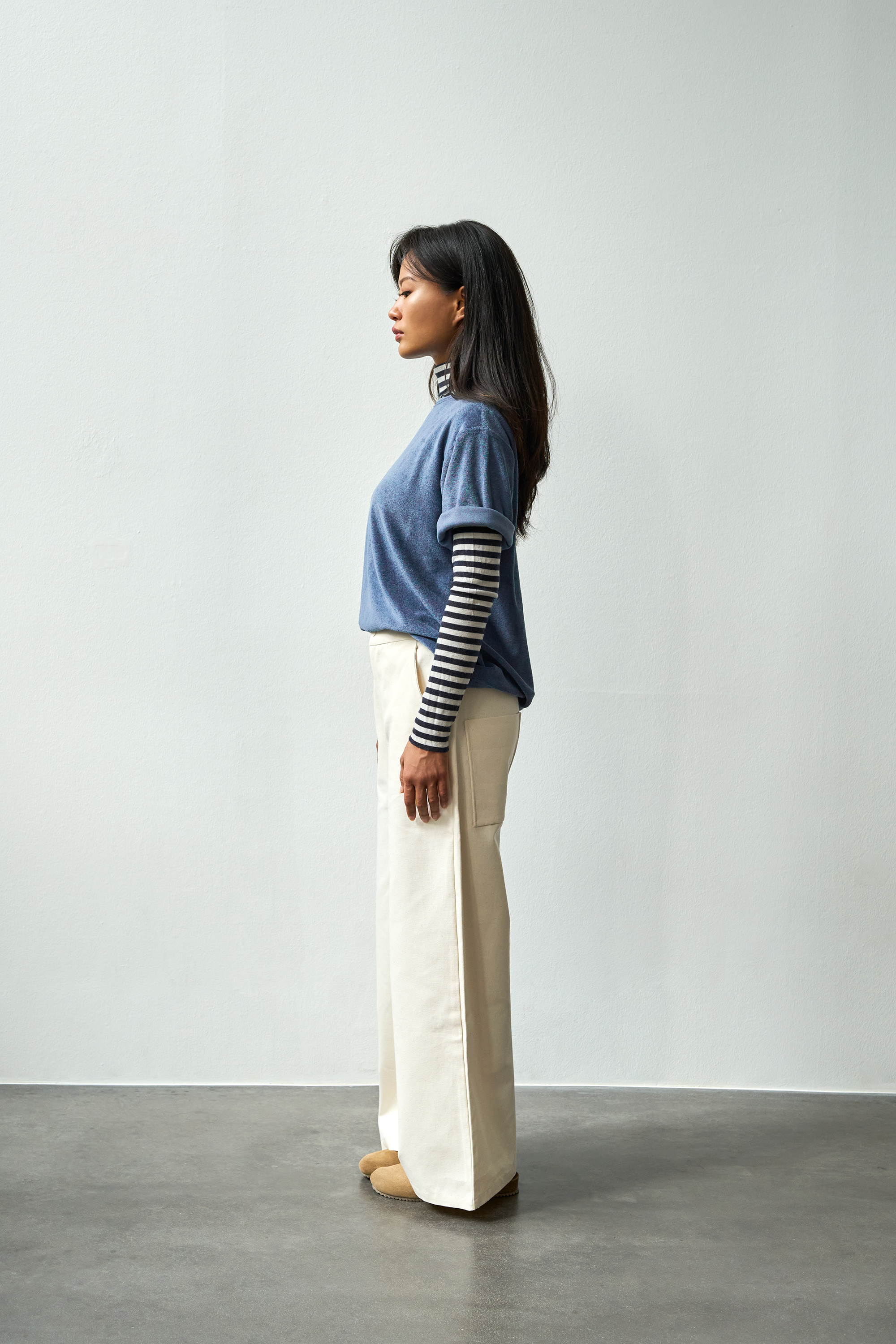 JULIA Frottee T-Shirt