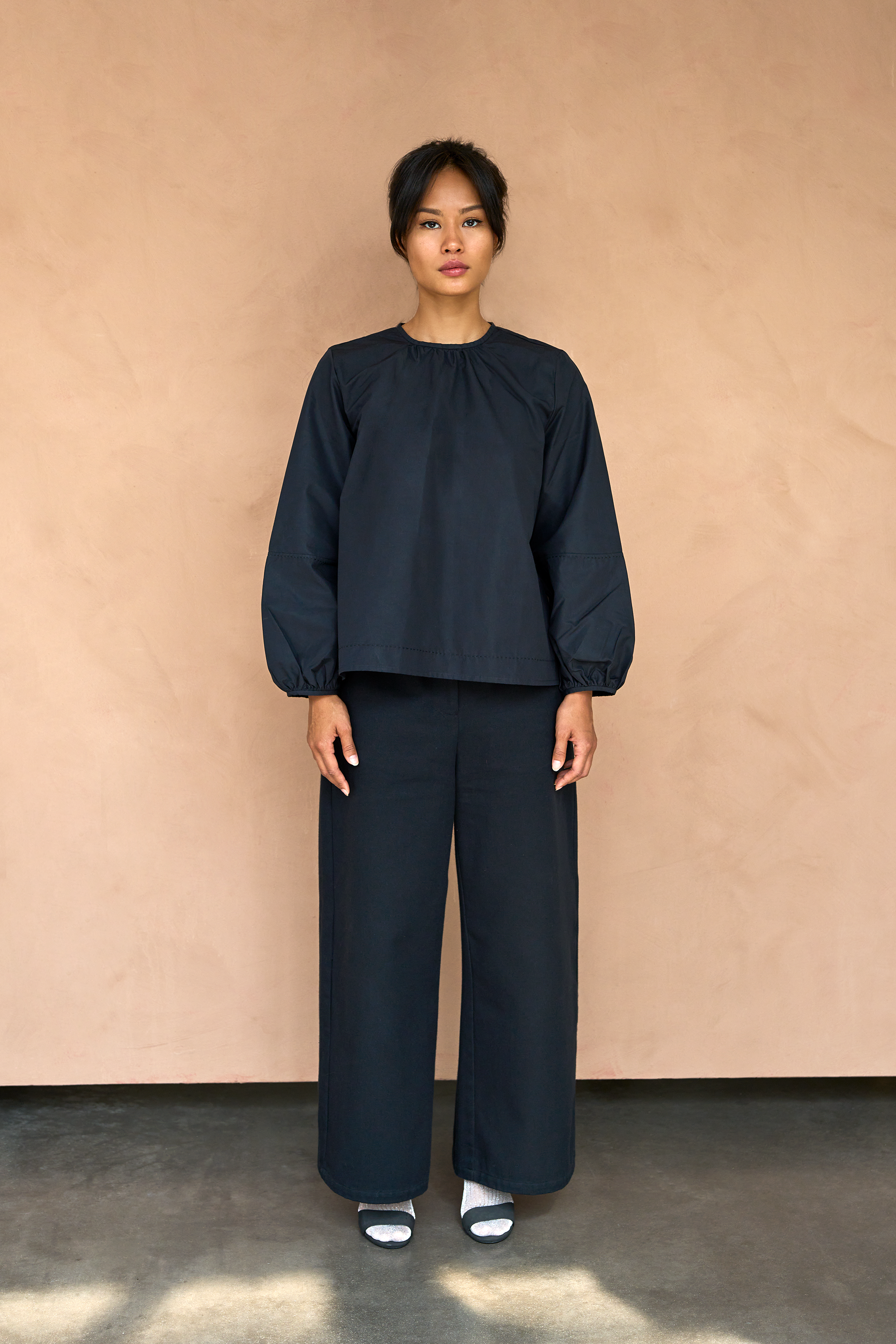 JULIETTE Bluse mit Ballonärmel