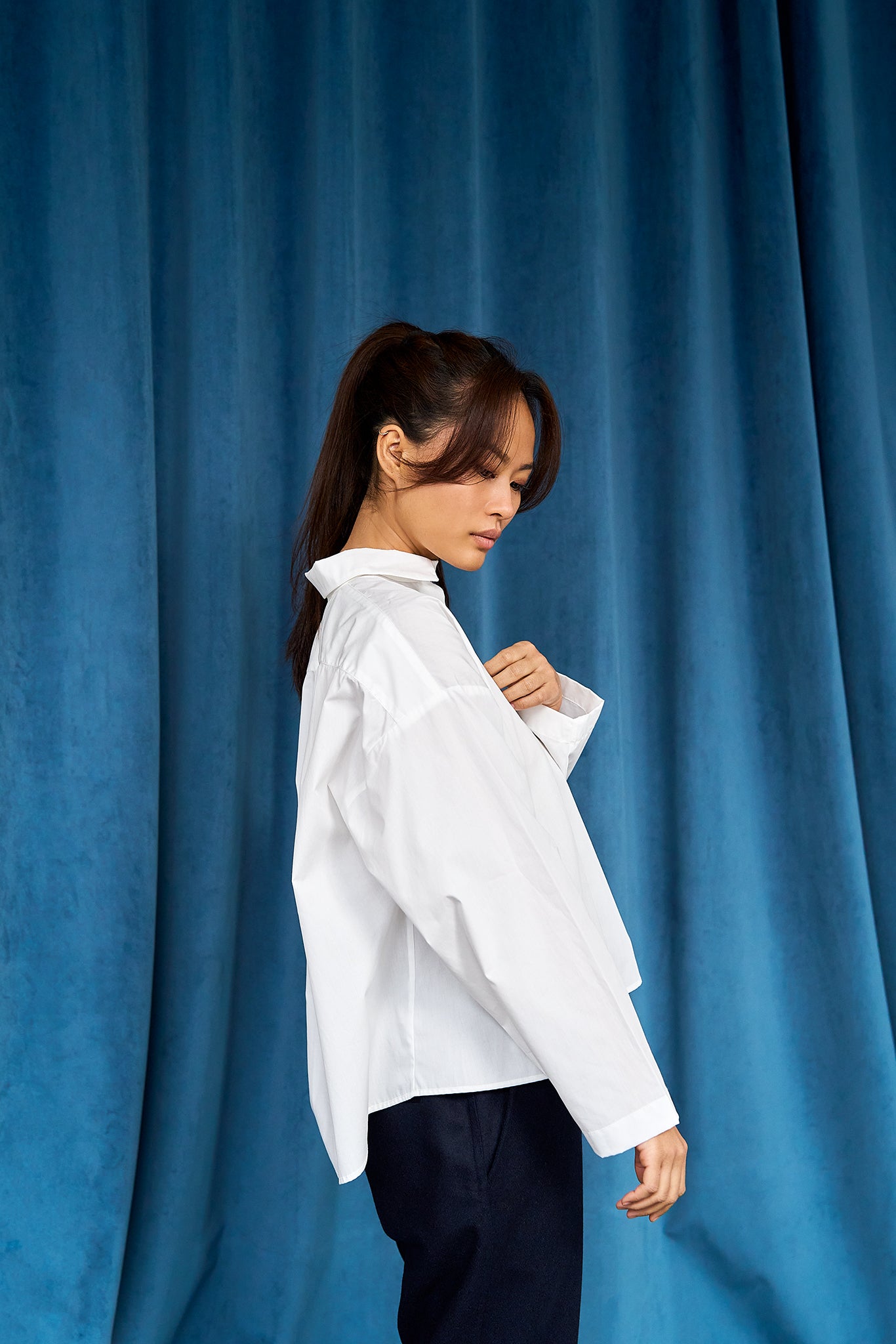 Pre-Order: ROSA Hemdbluse Weiss