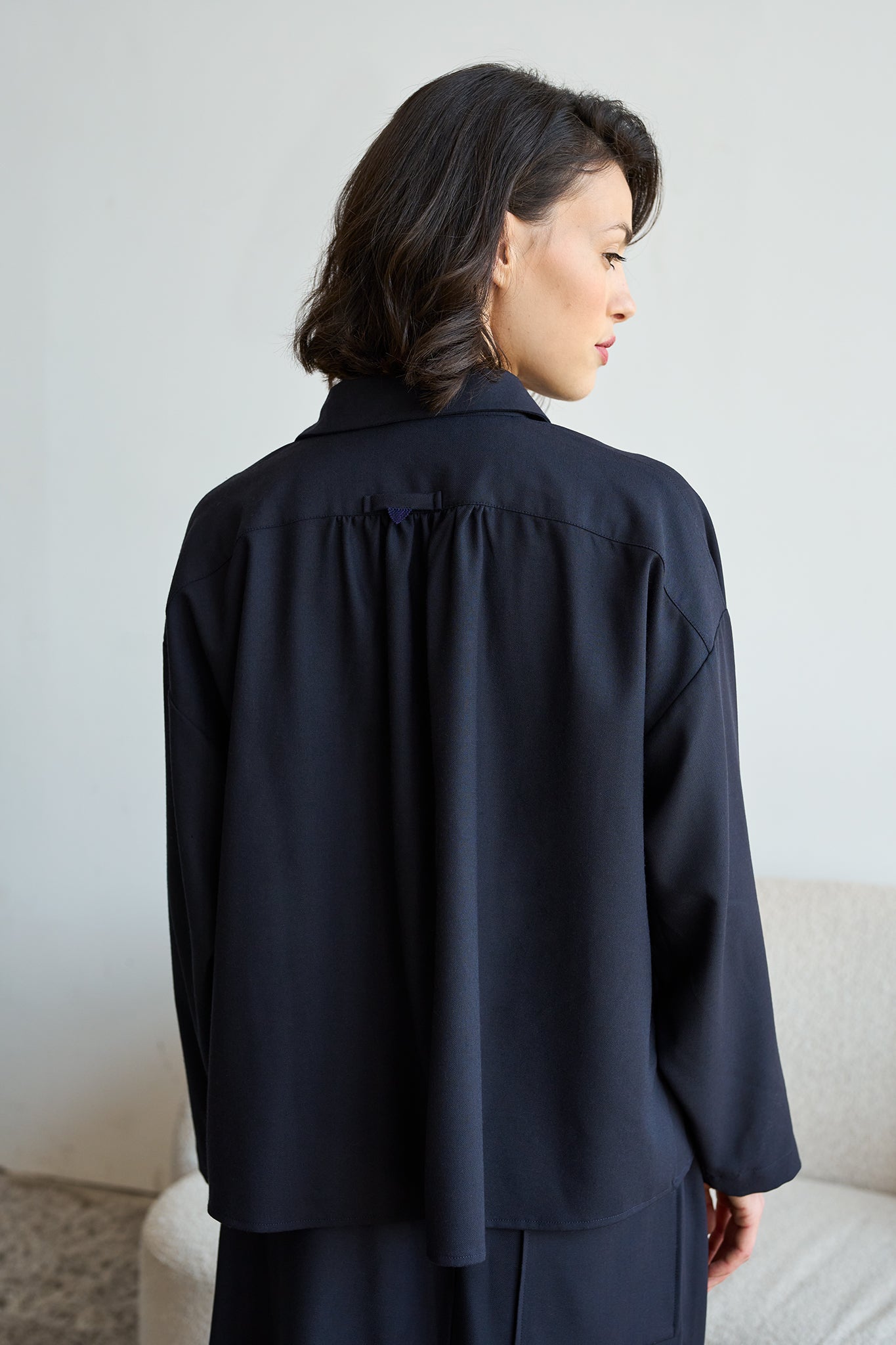 ROSA Lässiges Button Shirt