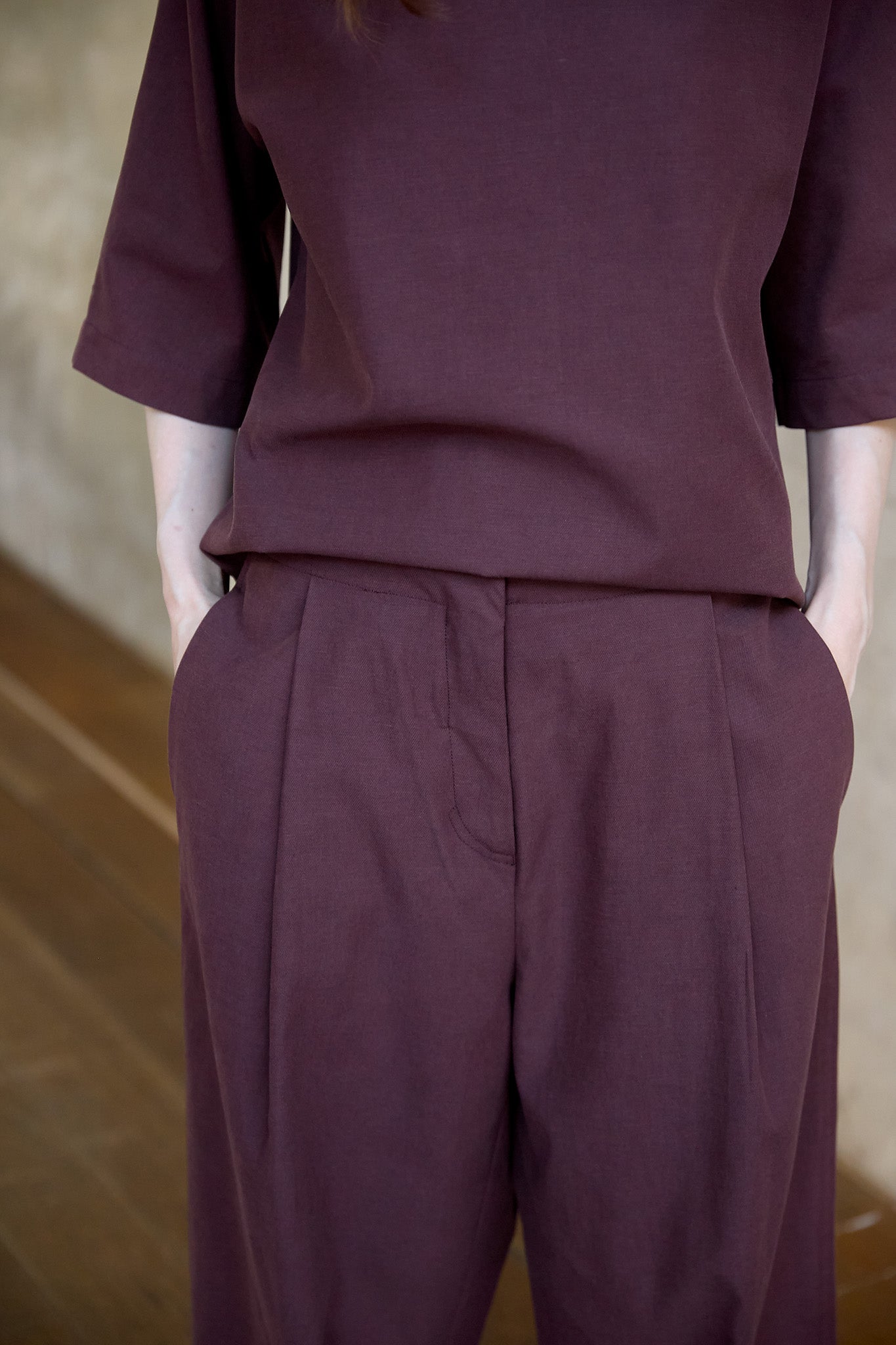 MAJA Bundfaltenhose