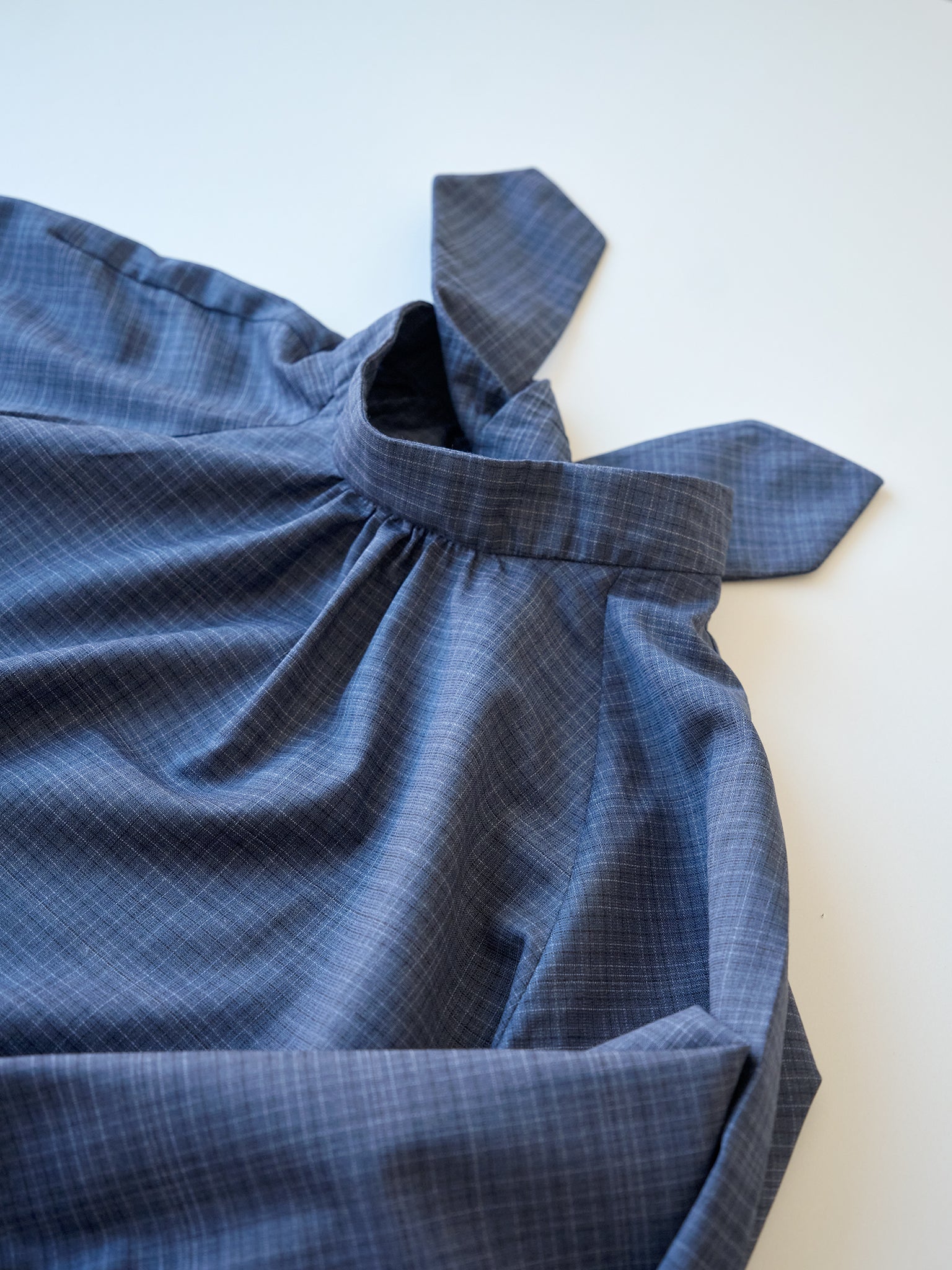 EMMA Bluse mit Karo-Muster