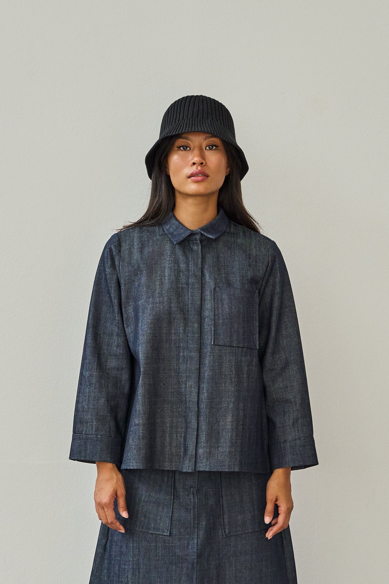 CARA Denim Overshirt