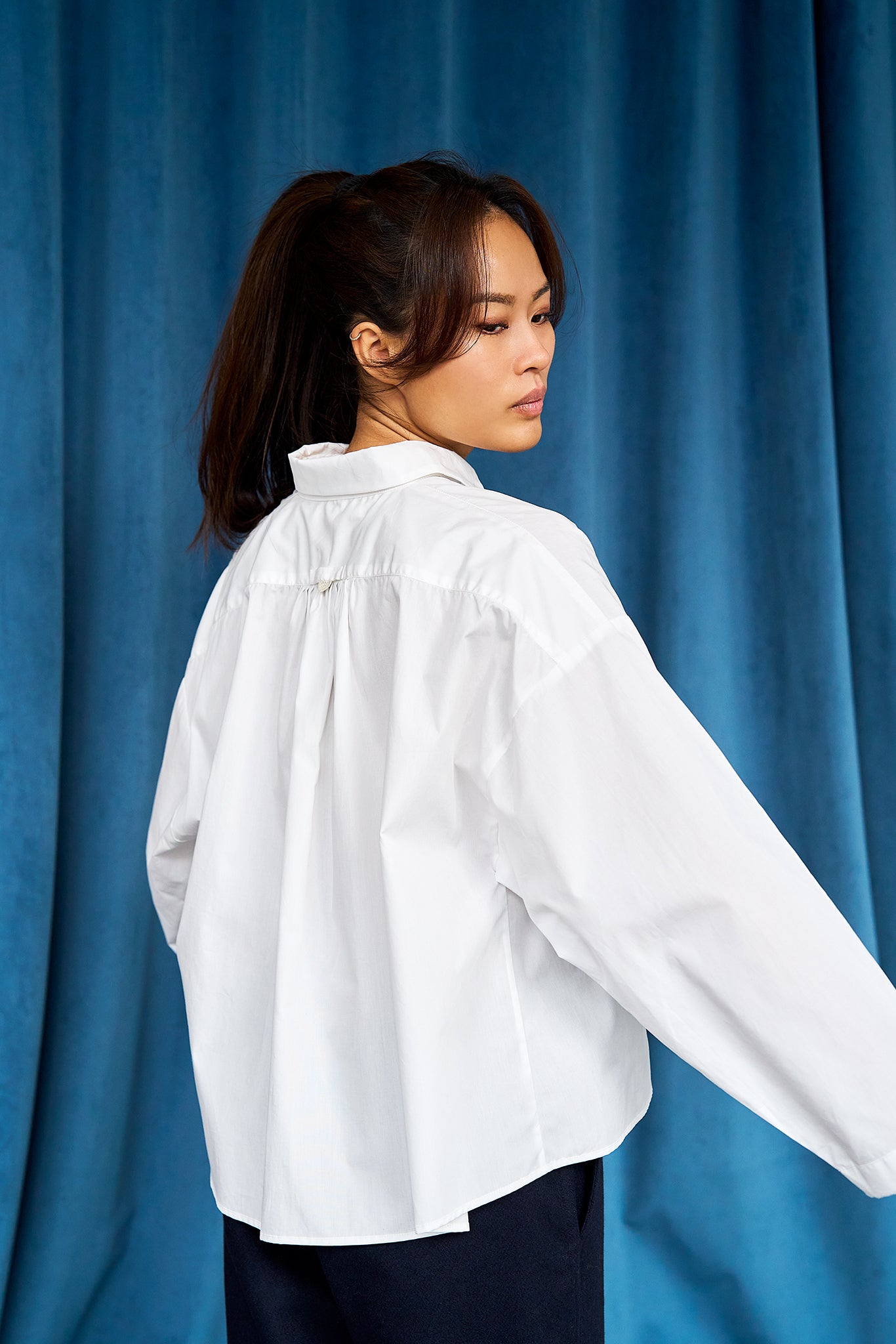 Pre-Order: ROSA Hemdbluse Weiss