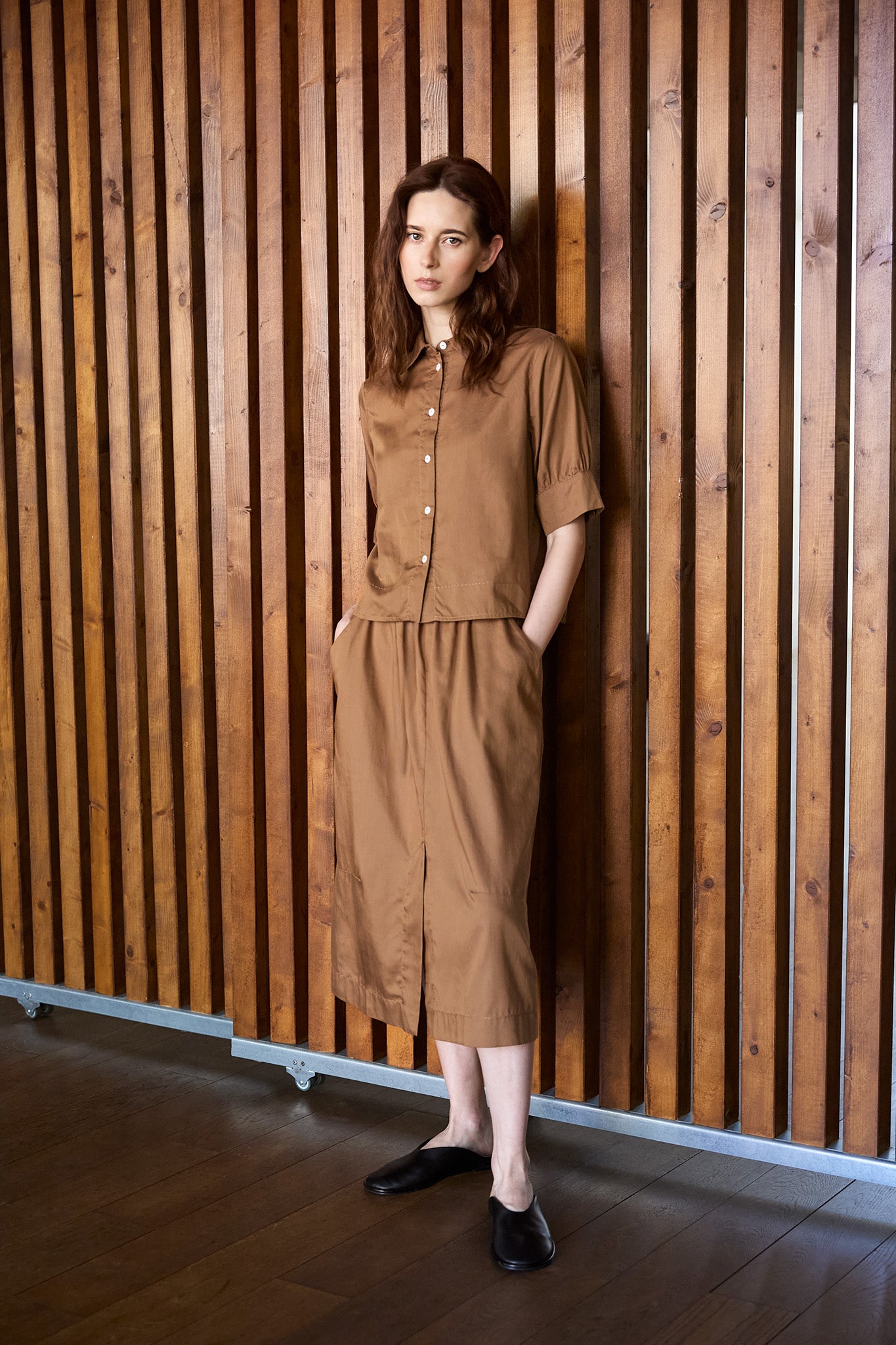 ODETT Kurzarm Bluse