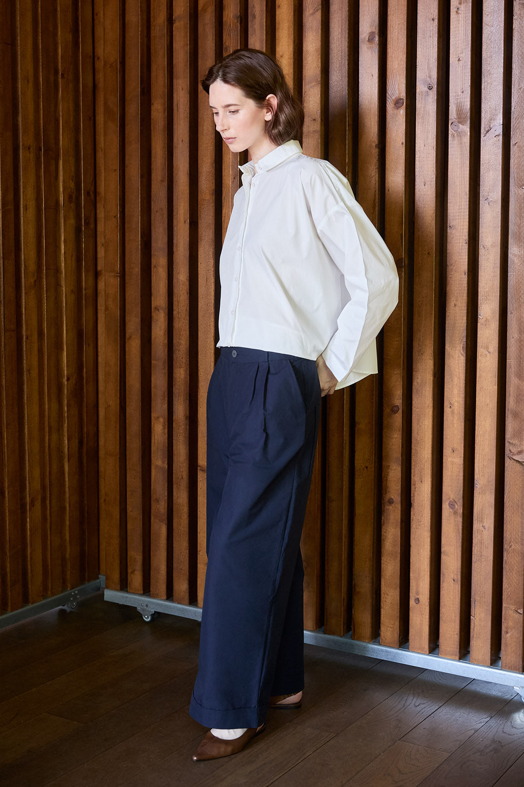 MARICO weite Stoffhose