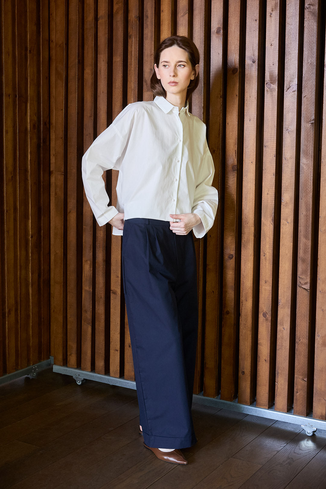 MARICO weite Stoffhose