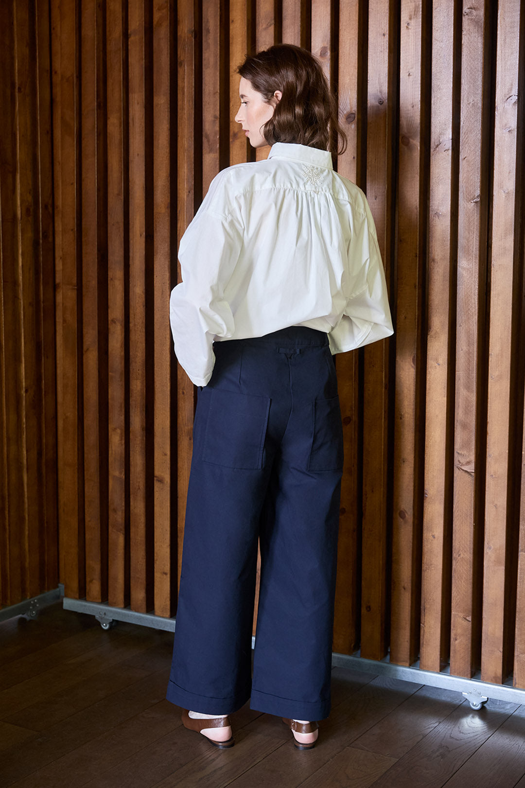 MARICO weite Stoffhose