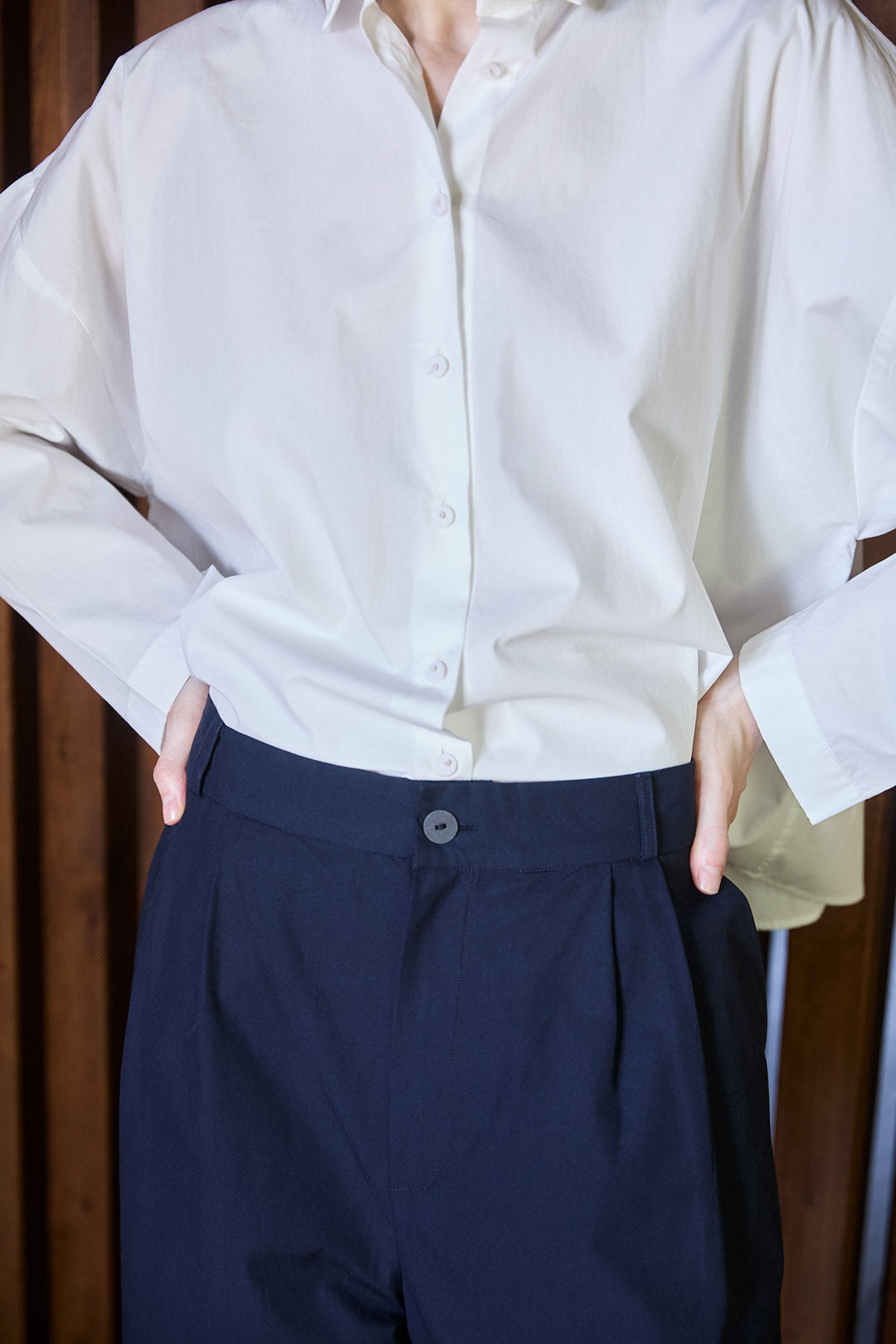 MARICO weite Stoffhose